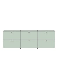 USM Haller Sideboard XL 3x2 6 Klappturen lichtgrau USM Haller Sideboard XL 3x2 6 Klappturen lichtgrau