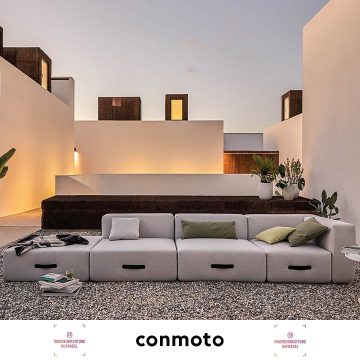 | conmoto MIAMI LoungeMIAMI ist bewusst modular gestaltet und einsetzbar. Drei Elemente lassen sich vielfältig kombinieren und bieten unterschiedlichsten Raumsituationen indoors wie outdoors zahlreiche Gestaltungsmöglichkeiten. Nicht zuletzt sind d