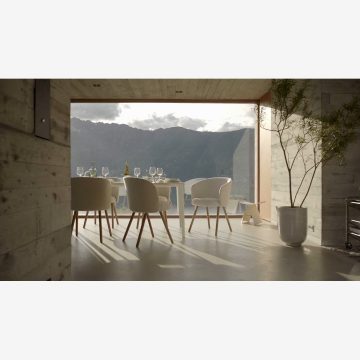 | Vitra Mikado Side- & AmrchairDer Mikado Stuhl von Vitra, entworfen von Edward Barber & Jay Osgerby, ist die perfekte Verbindung von Design und Funktion. Mit einer beweglichen Rückenlehne und Rundumpolsterung bietet Mikado außergewöhnlichen Komfor