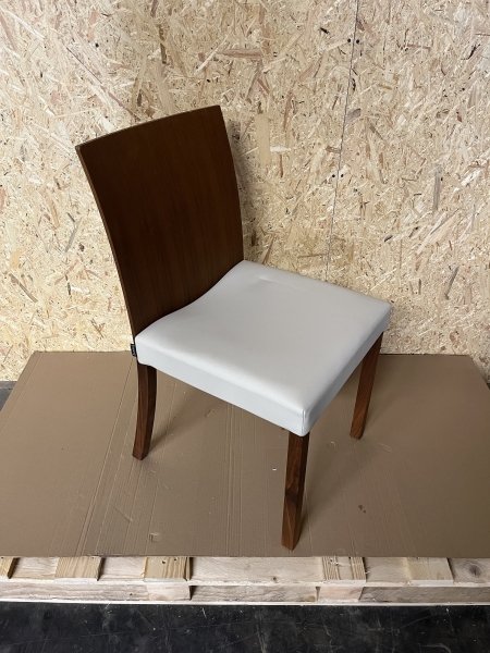 More Mobel Leder Stuhl Holzrucken und Holzgestell