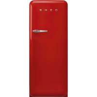 SMEG Retro-Style Standkühlschrank 50er Jahre rot FAB28LRD5 / FAB28RRD5