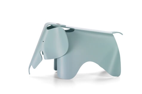 Vitra Eames Elephant Dekorationsfigur eisgrau small