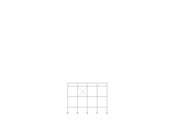 Moormann FNP Regalsystem, MDF weiß B 145,2 | H 104,0 | T 34,0