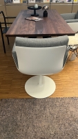 Vorschau: COR ALVO Stuhl drehbar Stoff 8259 flanellgrau Schale K03 weiss m Tellerfuss schneeweiss Rucken Vorschau: COR ALVO Stuhl drehbar Stoff 8259 flanellgrau Schale K03 weiss m Tellerfuss schneeweiss Rucken