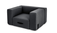 Vorschau: Conmoto Miami Lounger Club Chair Loungemoebel Gartenlounge Outdoorlounge anthrazit Vorschau: Conmoto Miami Lounger Club Chair Loungemoebel Gartenlounge Outdoorlounge anthrazit