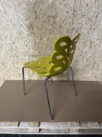 Vorschau: Ciacci Kreaty Diva Chair Kunststoff rapsgelb matt glanzend chrom seitlich Vorschau: Ciacci Kreaty Diva Chair Kunststoff rapsgelb matt glanzend chrom seitlich