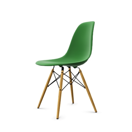 Vitra Eames Plastic Side Chair DSW Stuhl neue Hohe classic green