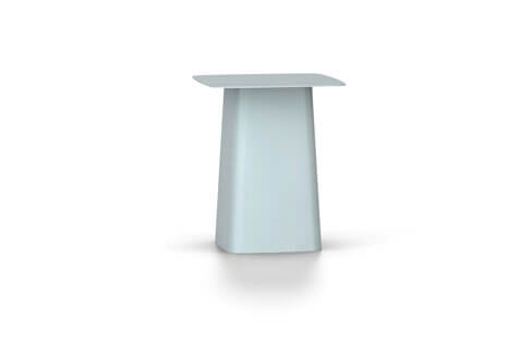 Vitra Metal Side Table Beistelltisch klein eisgrau outdoorfahig