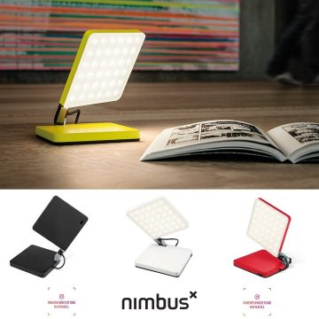 | Nimbus Lighting ROXXANE FLYDas kompakte Maß der Nimbus Lighting Roxxane Fly und ihr geringes Gewicht machen sie zum Bewegungskünstler und ständigen Begleiter. Kräftige integrierte Magnete auf der Unterseite halten sie sogar über Kopf oder an vert