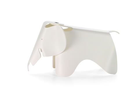 Vitra Eames Elephant Dekorationsfigur weiss small