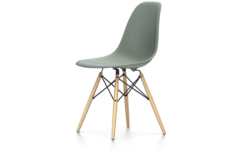 Vitra Eames Plastic Side Chair DSW Stuhl neue Hohe moosgrun