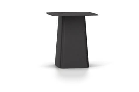 Vitra Metal Side Table Beistelltisch medium schwarz outdoorfahig