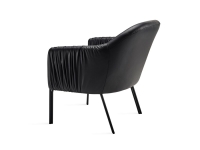 Vorschau: Freifrau Manufaktur Celine Cocktail Chair Leder Sahara ebony Ruck Vorschau: Freifrau Manufaktur Celine Cocktail Chair Leder Sahara ebony Ruck