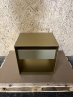 Vorschau: Moller Design Rag Box K50 1S Nachtkastchen 1 Schubkasten gold metallic Vorschau: Moller Design Rag Box K50 1S Nachtkastchen 1 Schubkasten gold metallic