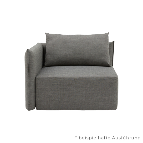 SOFTLINE Furniture Cape Modulsofa Eckmodul links Stoff Nordic