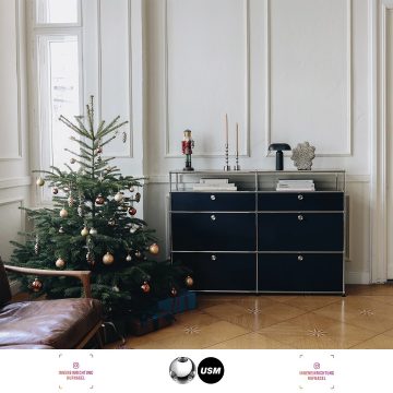 USM Haller Holiday Time – Quality TimeEs ist wieder an der Zeit, zusammenzukommen. Gemeinsame Momente verbringen, einander Gutes tun und Erinnerungen schaffen. Magische Augenblicke – wir feiern die Einzigartigkeit!Und dies seit 1965.«Made in Sw