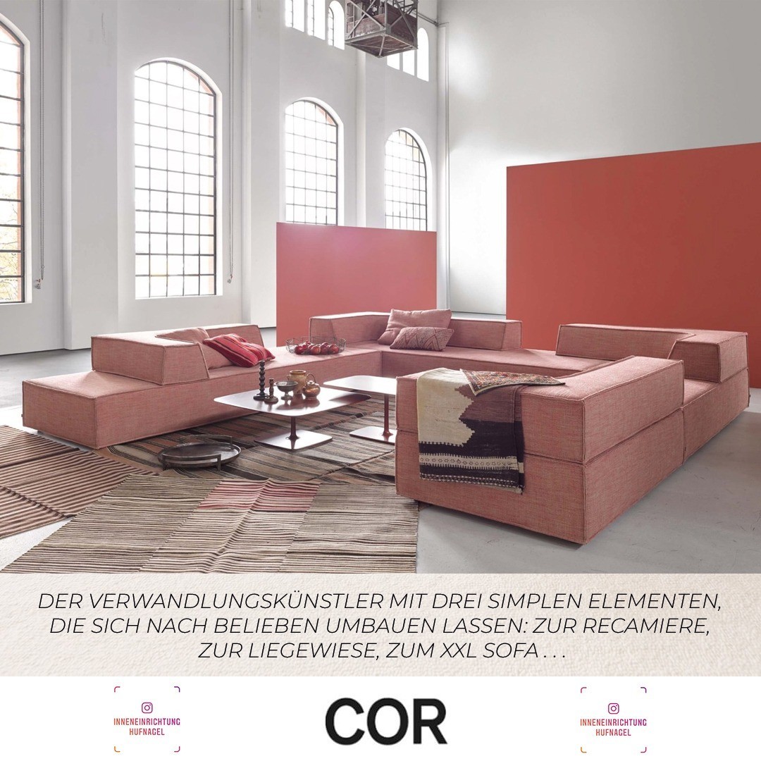| COR die Trio Story - Tokio, Kopenhagen, MarrakeschTrio ist dank seines modularen Systems nicht nur so variabel wie die Menschen, die mit ihm leben, sondern fühlt sich auch in den unterschiedlichsten stilistischen Umgebungen ganz selbstverständlic