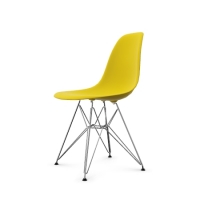 Vitra Eames Plastic Side Chair DSR Stuhl neue Hohe senf
