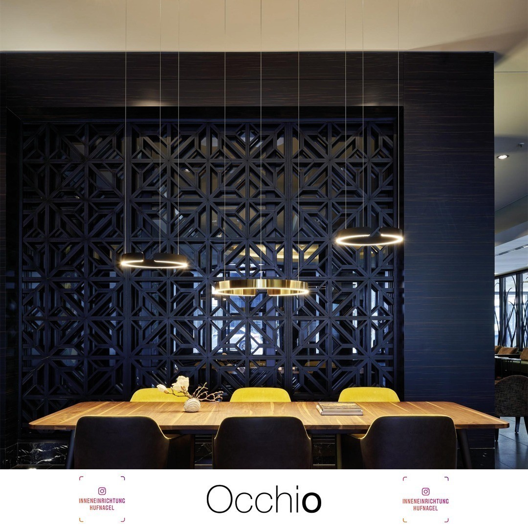 Occhio Mito Sospeso 40 design by Axel Meise & Christoph KüglerMit der Mito Sospeso 40 Up Variabel Air Wide haben die Designer und Occhio-Gründer Axel Meise und Christoph Kügler eine aussergewöhnliche Pendelleuchte kreiert, die dank ihrer besond