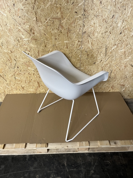 Extremis Captains Chair Outdoor Stuhl weiss weiss Rucken