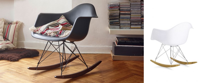 Vitra Eames Plastic Chair RAR Schaukelstuhl