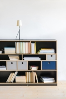 Vorschau: Nils Holger Moormann EGAL Bucherregal Sidebaord Highboard MDF schwarz 1 Vorschau: Nils Holger Moormann EGAL Bucherregal Sidebaord Highboard MDF schwarz 1