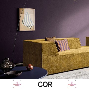 | COR Trio, design by Team Form AGAlles bleibt anders. - Unveränderlich veränderlich.Größtmögliche Mobilität war das Ziel von Franz Hero und Karl Odermatt, als sie 1973 das Urmodell des TRIO-Polstermöbels entwarfen. Mit nur drei einfachen Element