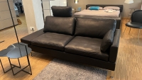 Vorschau: Bruhl Alba Sofa 2 5 Sitzer m integr Kopfstutze Anilinleder Pearl Winkelfuss verchromt Ausstellungstuck Vorschau: Bruhl Alba Sofa 2 5 Sitzer m integr Kopfstutze Anilinleder Pearl Winkelfuss verchromt Ausstellungstuck