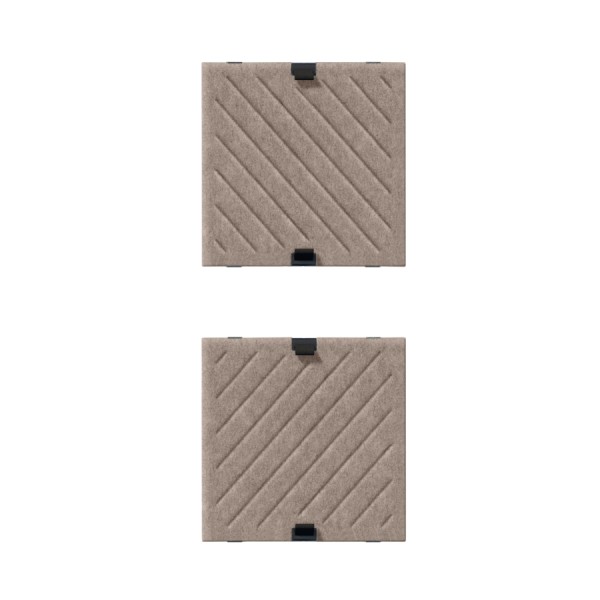 USM Haller Soft Panels 350x350mm diagonal taupe
