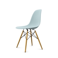 Vitra Eames Plastic Side Chair DSW (neue Höhe) eisgrau