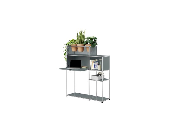 USM Haller Lookbook 2025 Homeoffice Standsekretar offene Facher Pflanzenwelt 47