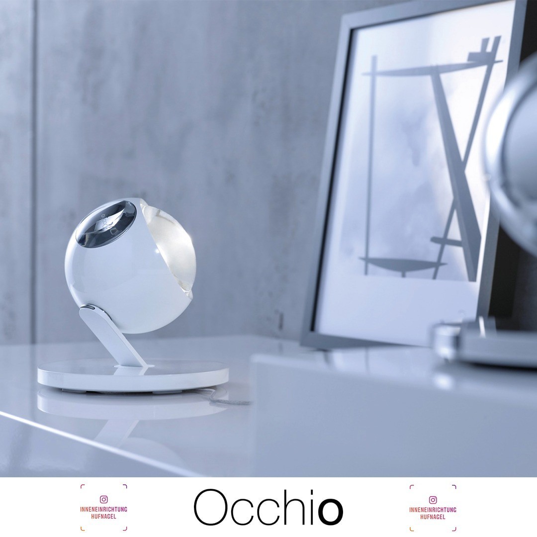 | Occhio io basso design by Axel MeiseOb auf dem Boden oder auf dem Tisch – das Multitalent io basso lässt sich vielseitig einsetzen und garantiert beste Farbwiedergabe für jede Atmosphäre. Via »touchless control« Gestensteuerung können Sie dur