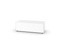 Piure NEX PUR BOX Medienbox mit 1 Klapptüre 120 x 40 x 48 cm weiss matt