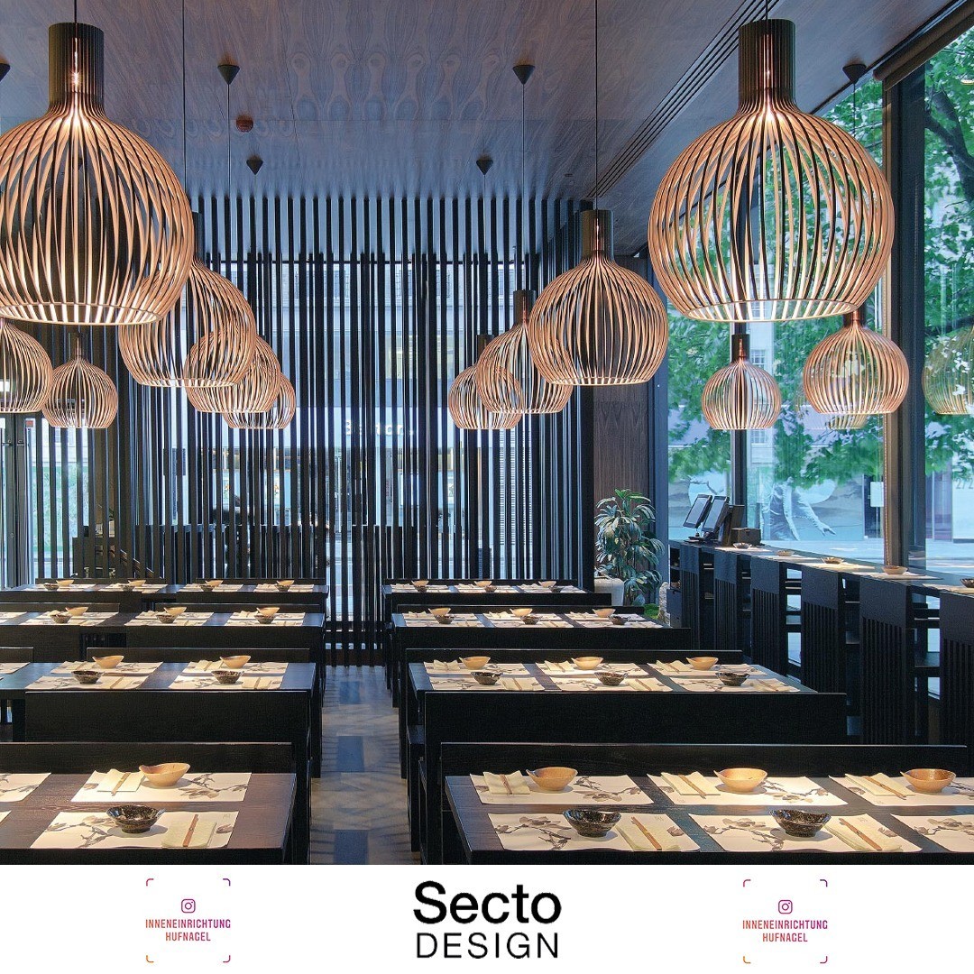 | Secto Design Octo 4240 design by Seppo KohoDie aussergewöhnliche Pendelleuchte Octo 4240 des finnischen Herstellers Secto Design hat der Architekt Seppo Koho kreiert. Die Finnische Innenarchitekten Vereinigung wählte Koho 2015 zum Möbeldesigne