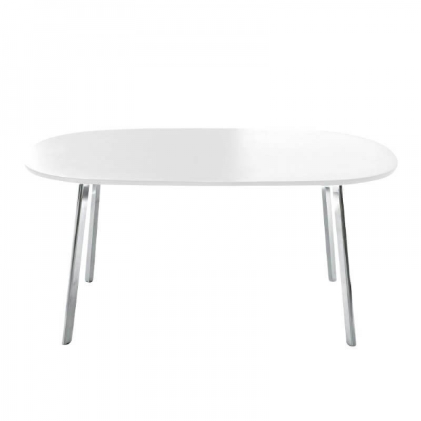 Magis Design Deja Vu Table Esstisch MDF Aluminium 160 x 120 cm weiss