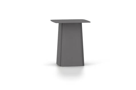 Vitra Metal Side Table Beistelltisch klein dimgrey outdoorfahig