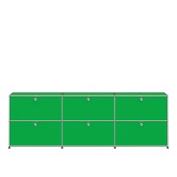 USM Haller Sideboard XL 3x2 6 Klappturen USM gruen USM Haller Sideboard XL 3x2 6 Klappturen USM gruen