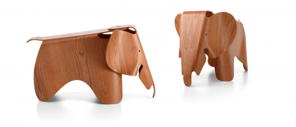 Vitra Eames Elephant Hocker Plywood 1
