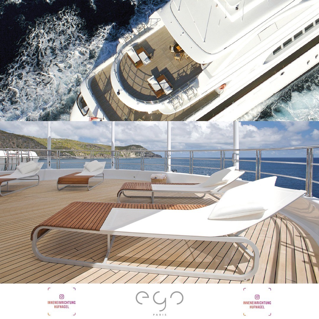 | ego Paris Tandem Sonnenliege design by Thomas SauvageLET'S PUSH THE BOUNDARIES IN ORDER TO MAKE LIFE MORE FUN!Tandem ist eine ikonische Kollektion mit einem markanten zeitgenössischen Design, ideal, um wahre Momente der Entspannung zu teilen.