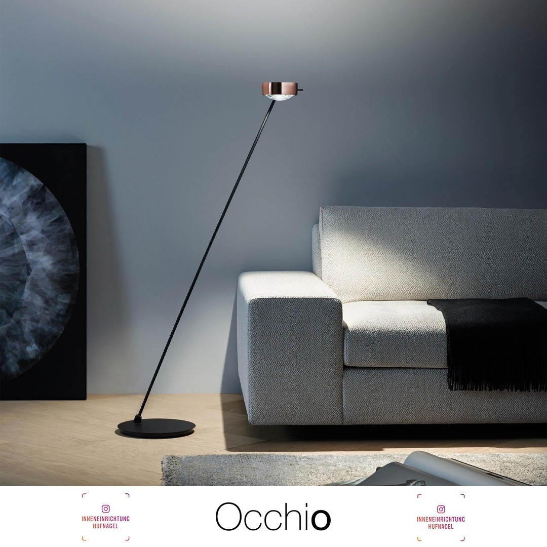 | Occhio Sento Lettura 125Die Sento E LED Lettura 125 ist eine aussergewöhnliche Steh- und Leseleuchte der innovativen Designmarke Occhio. Mit ihrer LED-Technologie erzeugt die Leuchte wahlweise maximalen Lichtstrom oder beste Farbwiedergabe. Die L