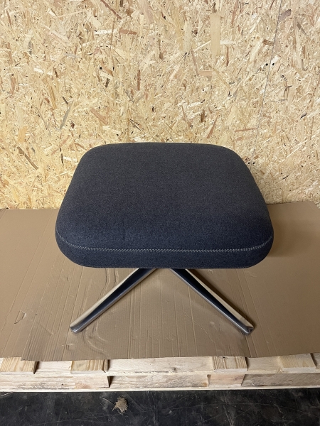 Vitra Repos Ottoman Fussteil Filzstoff Cosy 2 classic grey UG poliert