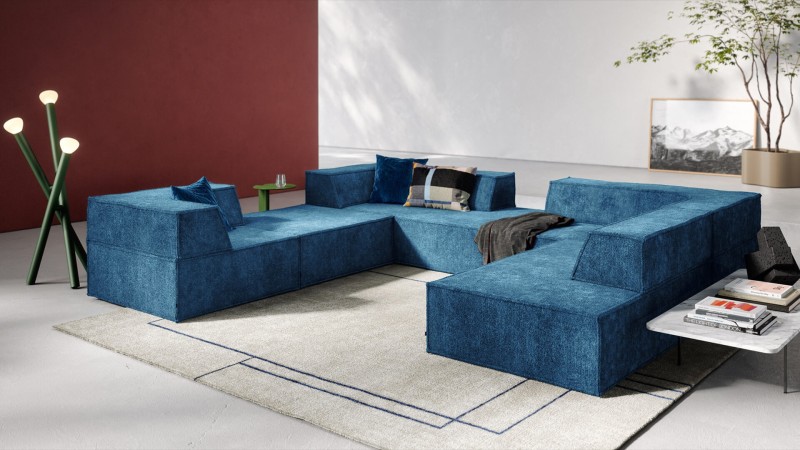 COR Trio Sofa wird 50 Jahre modulares Sofa