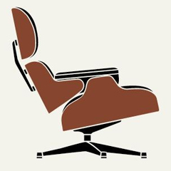 Vitra Eames Lounge Chair & Ottoman