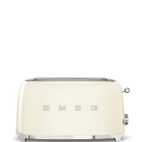 SMEG Retro-Style 2-Scheiben-Toaster, lang TSF02CREU creme