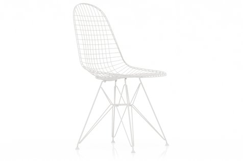 Vitra Wire Chair weiss outdoorgeeignet 0132