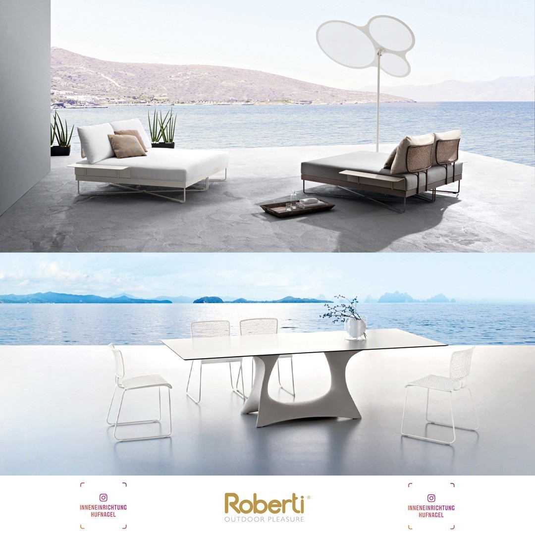 | Roberti Coral Reef Kollektion - design by Santiago SevillanoCoral Reef - eine verspielte, raffinierte Kollektion von Outdoormöbeln mit modern, markantem Design. Die Roberti Coral Reef Kollektion kann Ihren gesamten Outdoorbereich abbilden. Vom Da