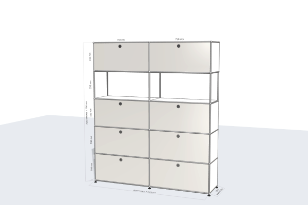 USM Haller Möbel, individuell konfiguriert, ID: 26357656