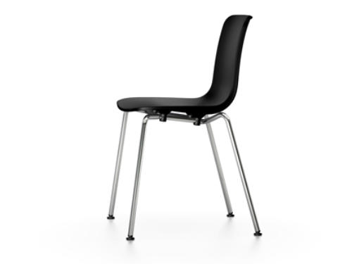 Vitra HAL Tube Stackable schwarz Stapelstuhl