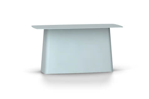 Vitra Metal Side Table Beistelltisch gross eisgrau outdoorfahig