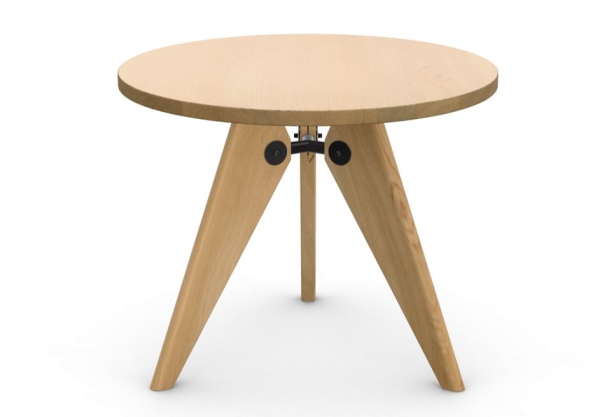 Vitra Gueridon Esstisch rund Jean Prouve O90 cm Eiche natur geolt